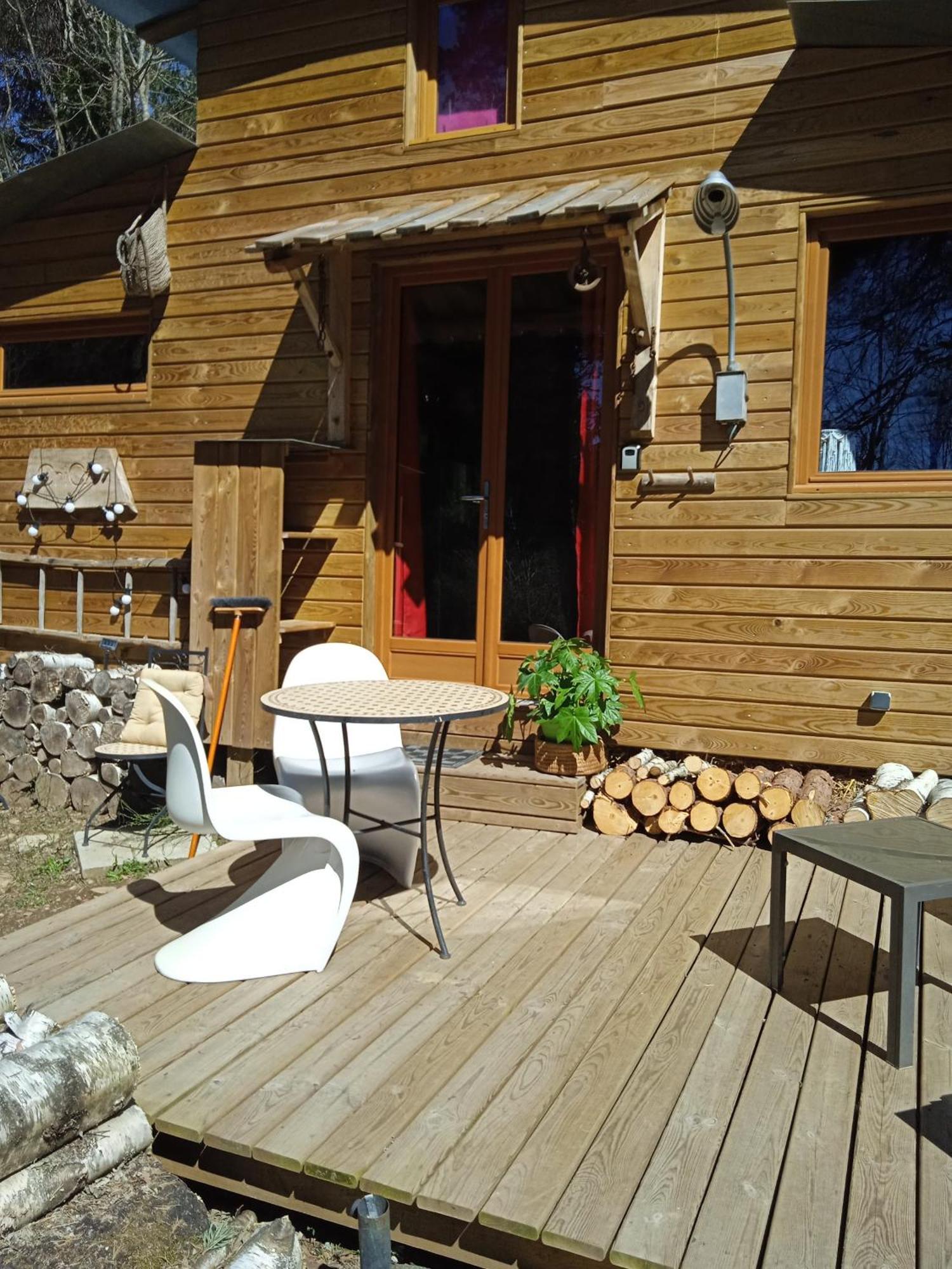 Champclause Chalet Cricri Domaine De La Mamounette מראה חיצוני תמונה