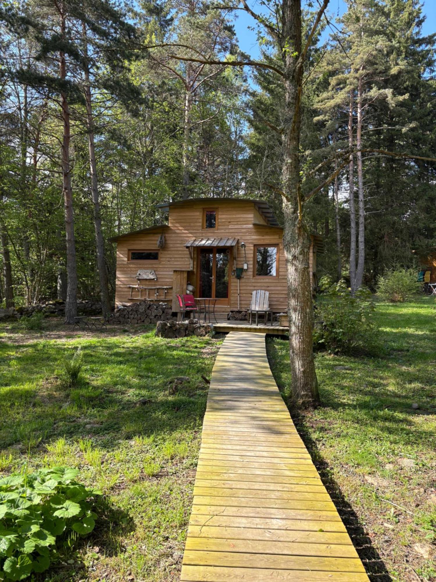 Champclause Chalet Cricri Domaine De La Mamounette מראה חיצוני תמונה