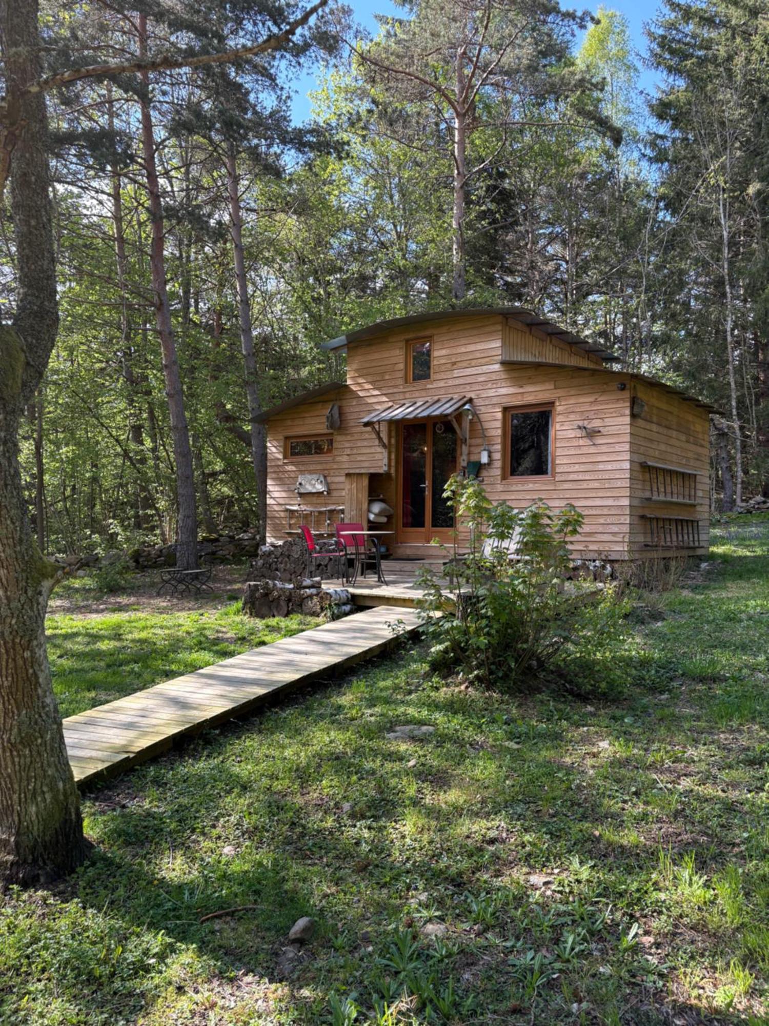 Champclause Chalet Cricri Domaine De La Mamounette מראה חיצוני תמונה